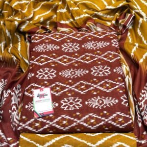 ফাইন কটন থ্রিপিস-৪ – কফি কালার